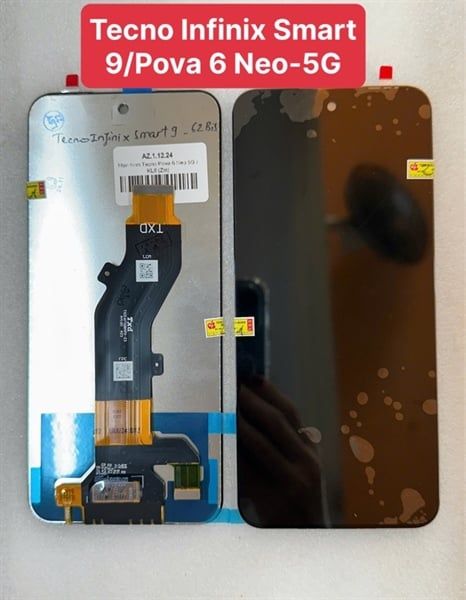 Màn Hình Tecno Infinix Smart 9 / X6532 / Pova 6 Neo - 5G / KL8 - ZinPop 5 Zin