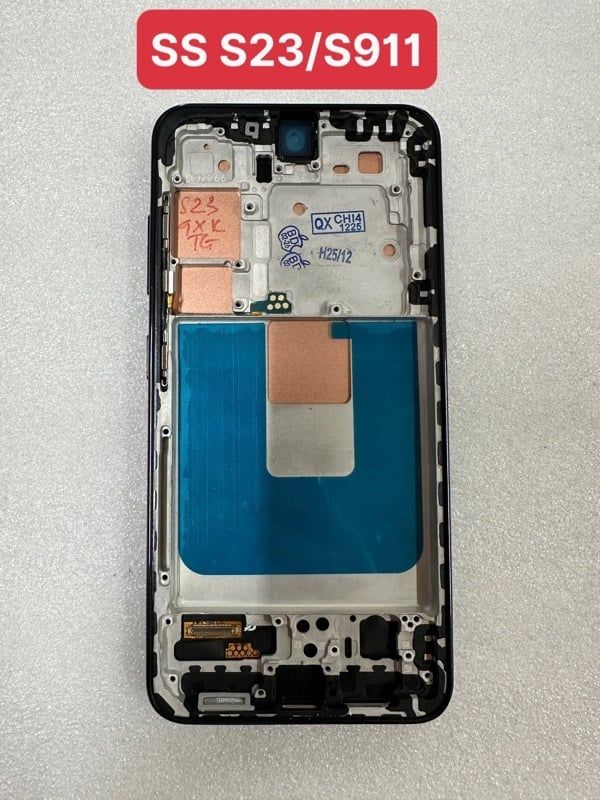 Màn Hình Samsung S23 / S911 QX Khung - Đen