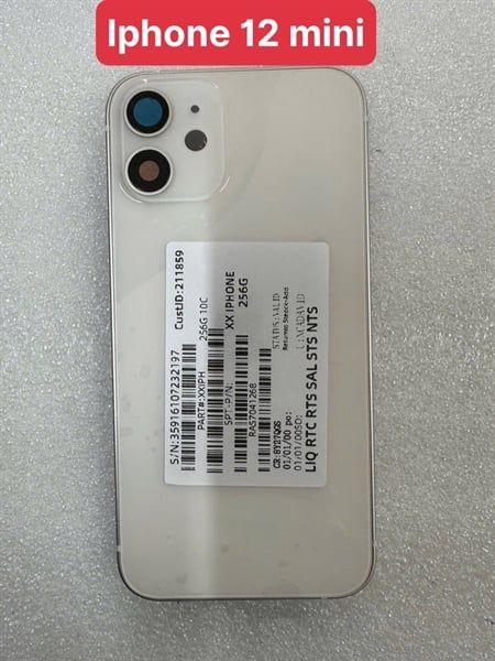 Vỏ Bộ Iphone 12 Mini Zin Trắng - Full PK