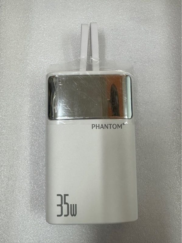 Pin Dự Phòng 20000mAh - PHANTOM P64 Sạc Nhanh 35W - mini - Kèm Dây
