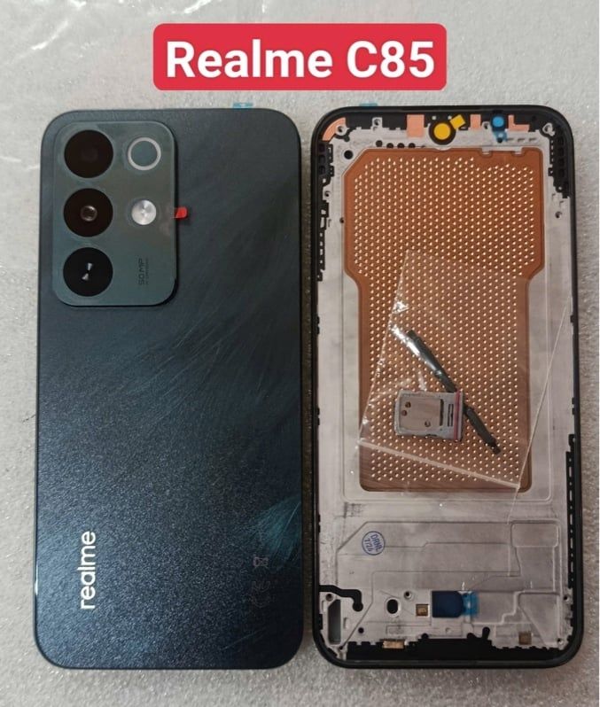 Vỏ Bộ Oppo Realme C85 Zin - Xanh Rêu