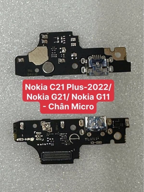Cụm Sạc Nokia C21 Plus - 2022 / Nokia G21 / Nokia G11 (Zin) - Chân Micro