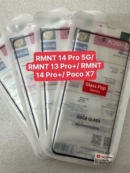 Kính Liền Keo Xiaomi Redmi Note 13 Pro + / Redmi Note 14 Pro 5G / Redmi Note 14 Pro +/ Poco X7