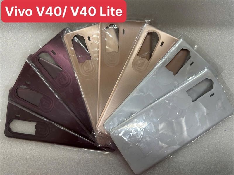 Lưng Vivo V40 / V40 Lite Zin - Tím