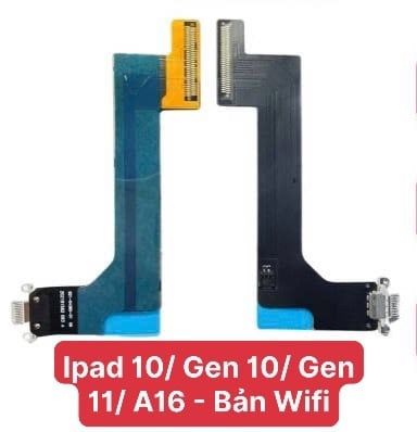 Cụm Chân Sạc Ipad 10 / Gen 10 2022 19 inch / Gen 11 / A16 / A2696 / A2757 / A2777 - Bản Wifi (Zin)