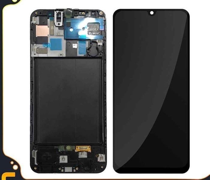 Màn Hình Samsung A30 / A50/ A50S - Zin Ép Kính - Khung - Đen ( Amoled )