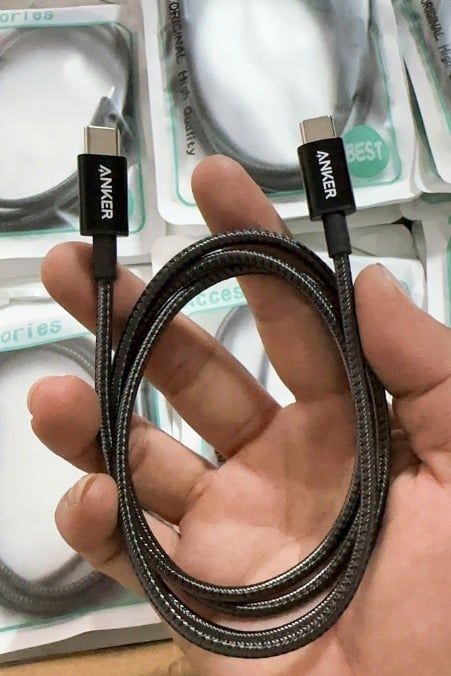 Cáp Sạc ANKER - C2C 60W cáp dù (SL10-1/30-2/50-3)