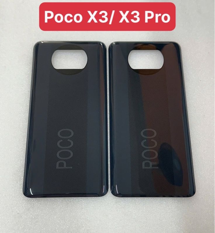Lưng Xiaomi Poco X3 / X3 Pro - Đen (ko KC)
