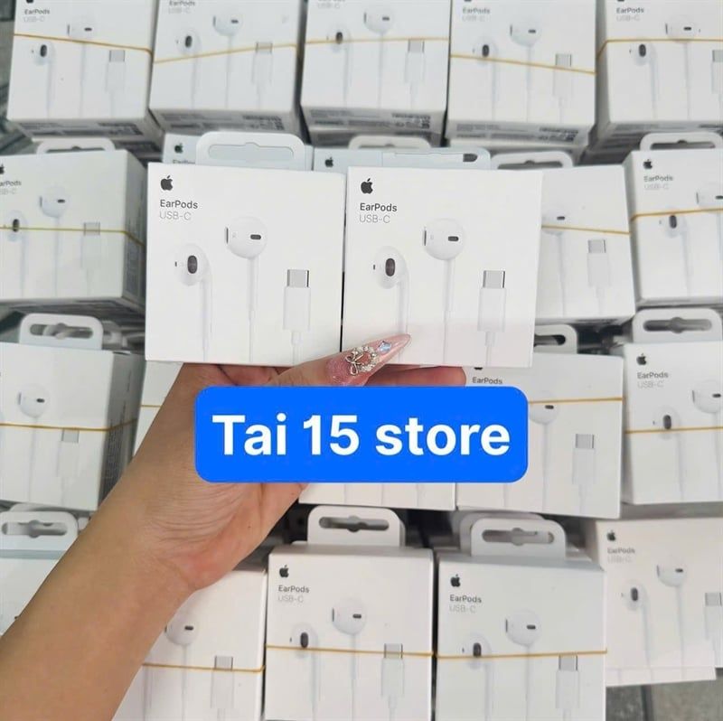 Tai Nghe Dây - Iphone 15 - Zin Store - chân C