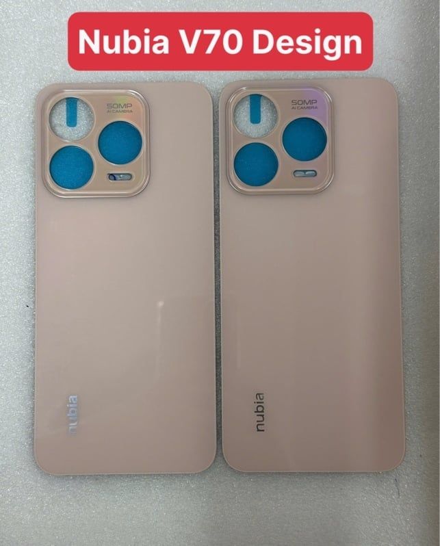 Lưng ZTE Nubia V70 Design - Hồng (ko KC)