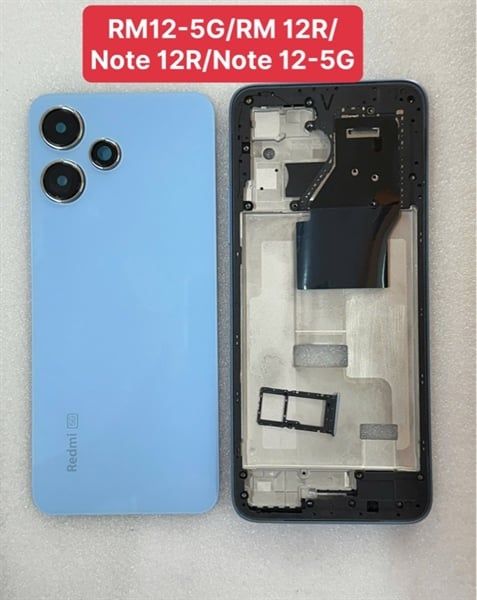 Vỏ Bộ Xiaomi Redmi 12 - 5G / Note 12R / Note 12 - 5G / Redmi 12R Zin - Xanh