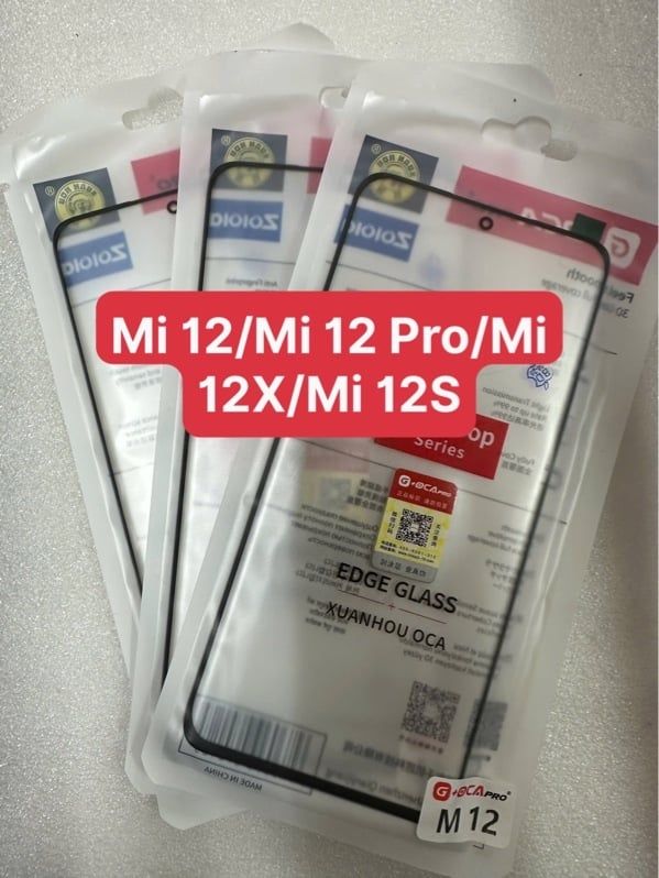 Kính Liền Keo Xiaomi Mi 12 / Mi 12 Pro / Mi 12S / Mi 12X ( màn cong)