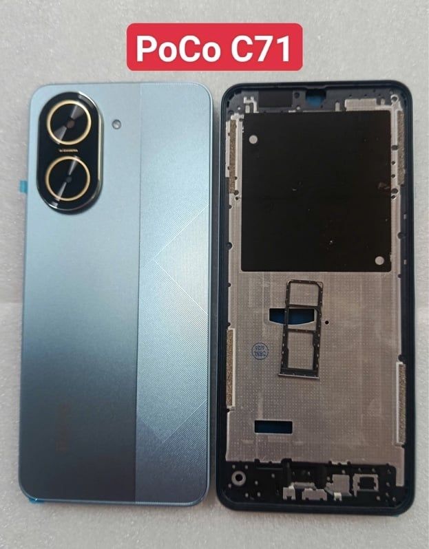 Vỏ Bộ Xiaomi Poco C71 - Zin Xanh