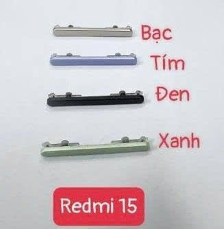 Bộ Nút Nguồn Âm Lượng Ngoài - Xiaomi Redmi 15