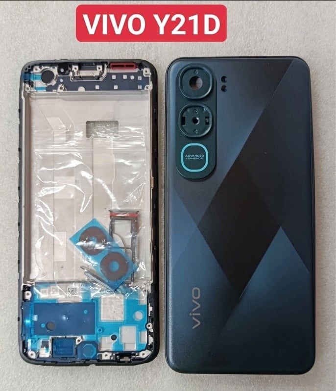 Vỏ Bộ Vivo Y21D / Y35 - 5G Zin - Xanh Than