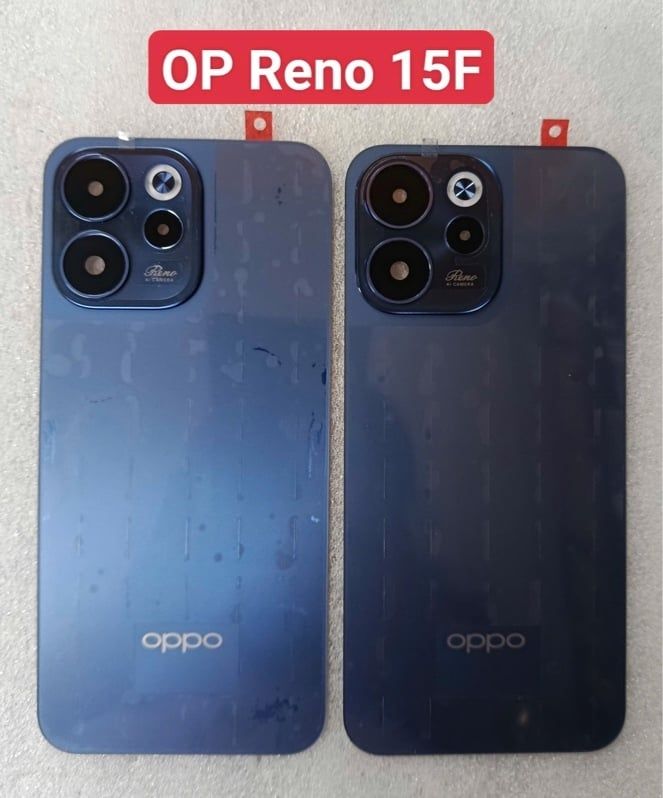 Lưng Oppo Reno 15F - Zin Xanh Đen (có kc)