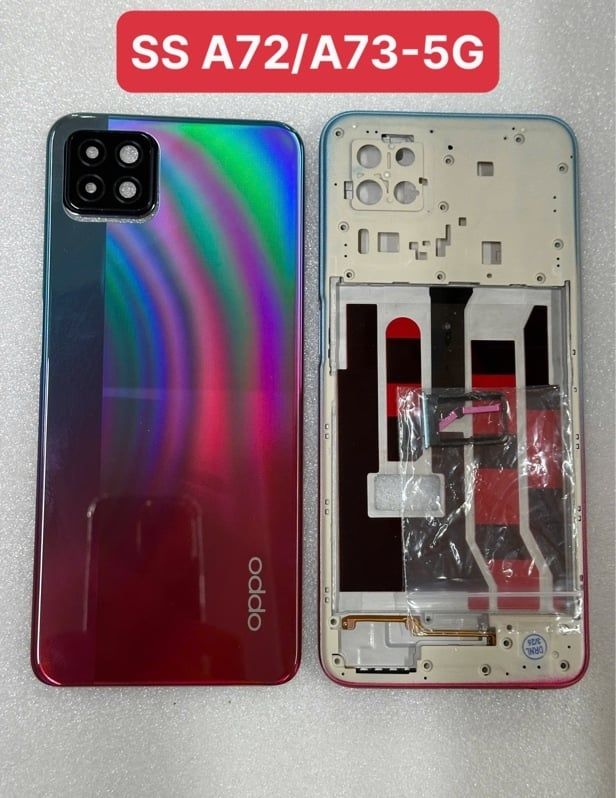 Vỏ Bộ Oppo A72 / A73 5G - Xanh Đỏ