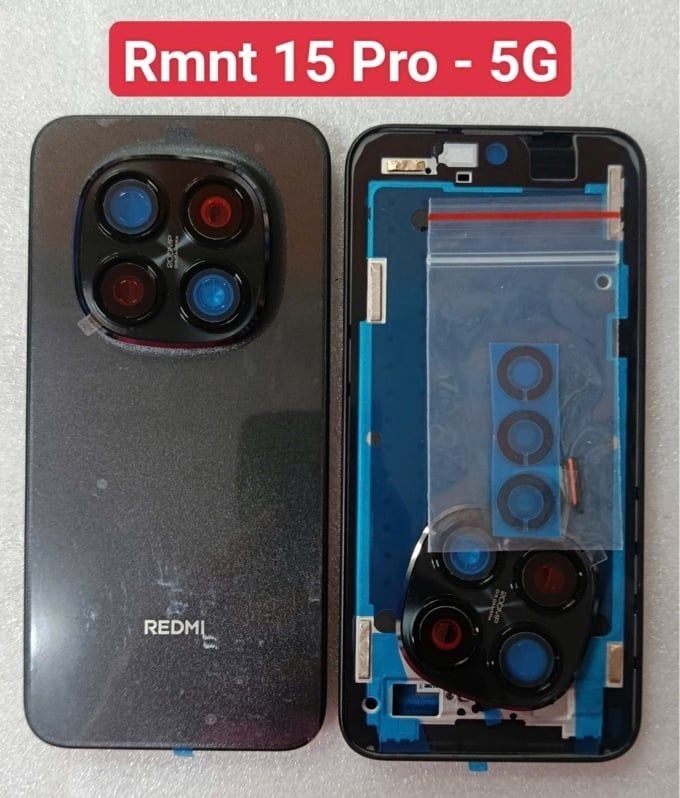 Vỏ Bộ Xiaomi Redmi Note 15 Pro - 5G - Đen + Sim