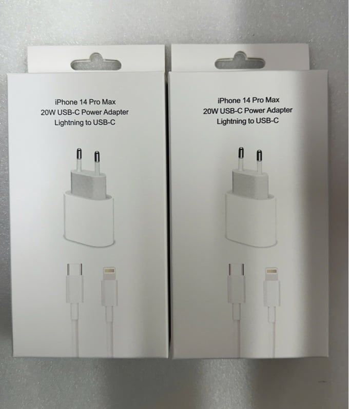 Sạc Bộ C.IP : IPHONE 14 Pro Max PD20W - hộp trắng - chân tròn