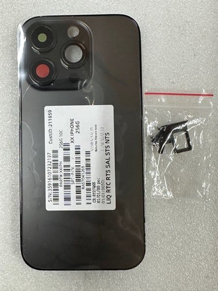 Vỏ Bộ Iphone 14 Pro - 4G Zin - Đen ( bản có khay sim)