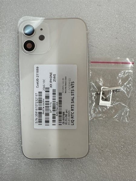 Vỏ Bộ Iphone 12 Mini Zin Trắng - Full PK