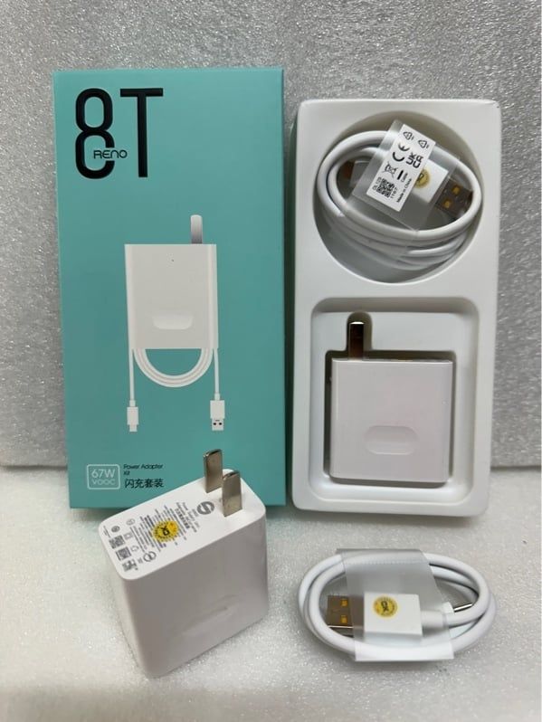 Sạc Bộ USB.C : Oppo Reno 8T 67W - VOOC (sl20-2/50-3)