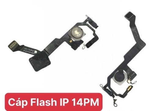 Cụm Dây Nút Nguồn + Âm Lượng + Đèn Flash + Mic ( cáp on/off - flex)- Iphone 14 Pro Max Zin