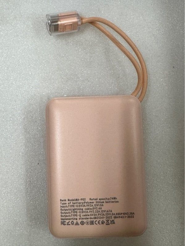Pin Dự Phòng 20000mAh - Maxitech (MXT) MA - P02 - Sạc Nhanh 22.5W - Hồng