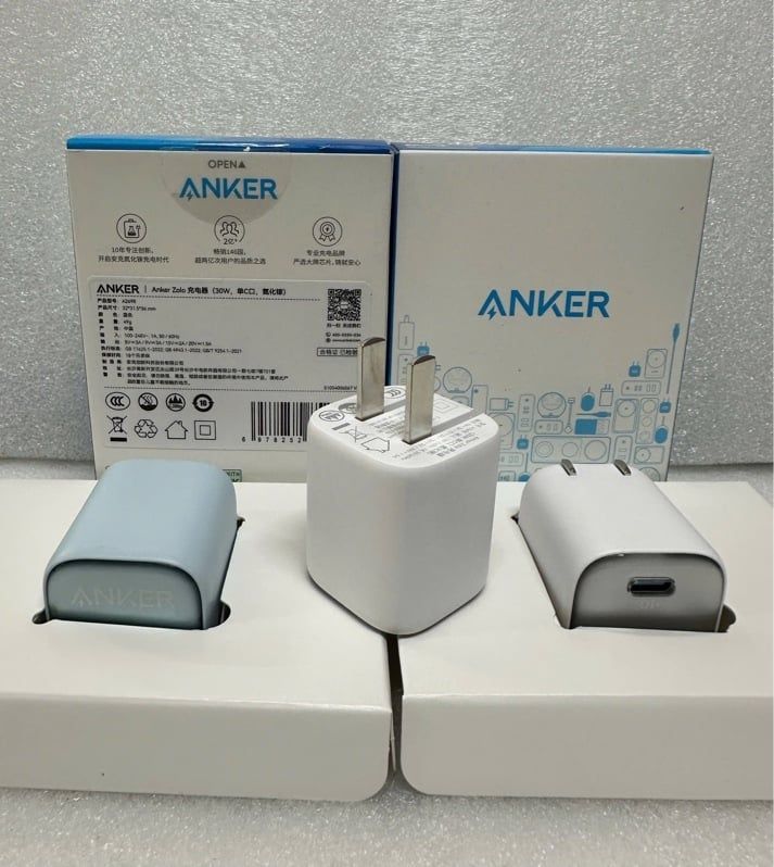 Cóc Sạc Nhanh Type C - PD 30W Anker Zolo A2698
