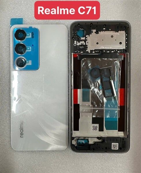 Vỏ Bộ Oppo Realme C71 Trắng Zin + Sim
