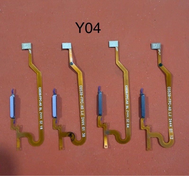Vân Tay Vivo Y04 / Y04S Zin - Đen