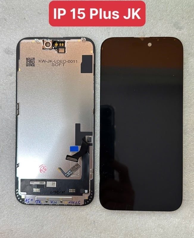 Màn Hình Iphone 15 Plus - JK / Oled Phôi Dẻo / ( sàn được ic )
