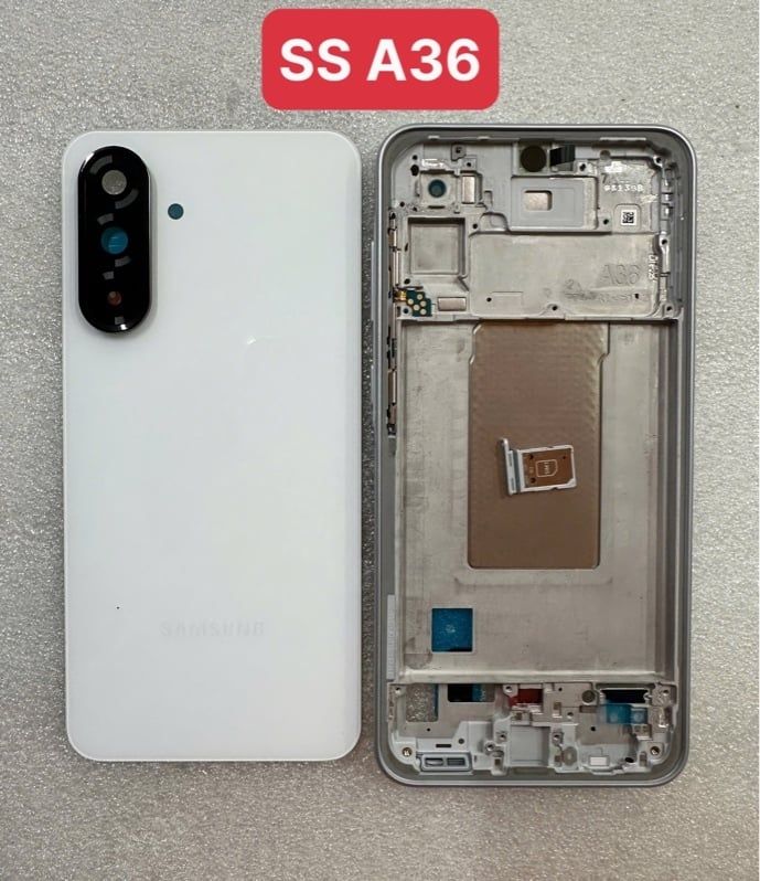 Vỏ Bộ Samsung A36 Trắng + Sim