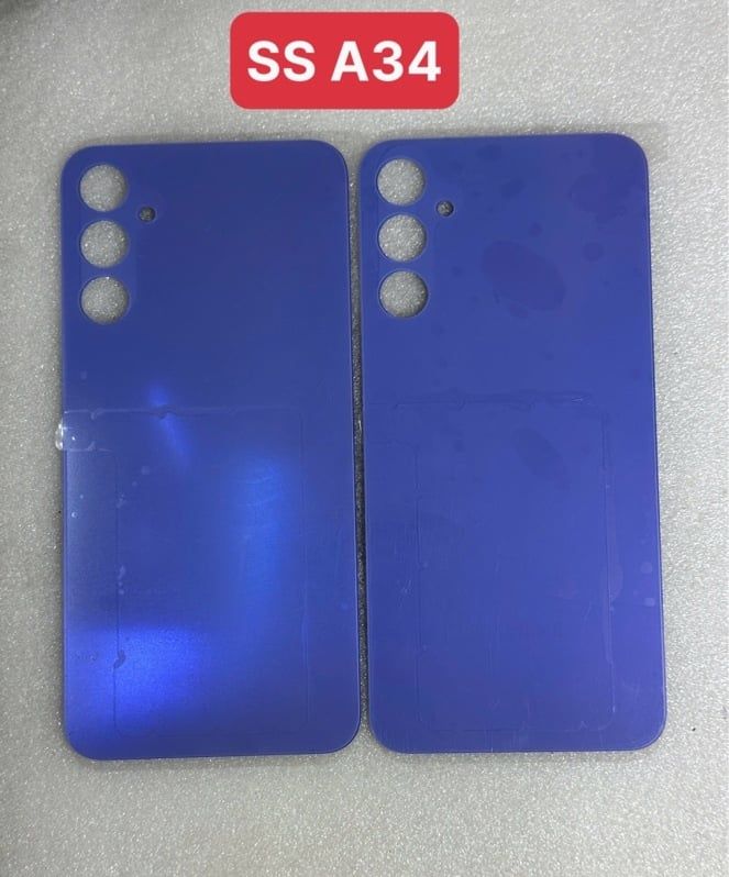 Lưng Samsung A34 Tím ( ko KC)