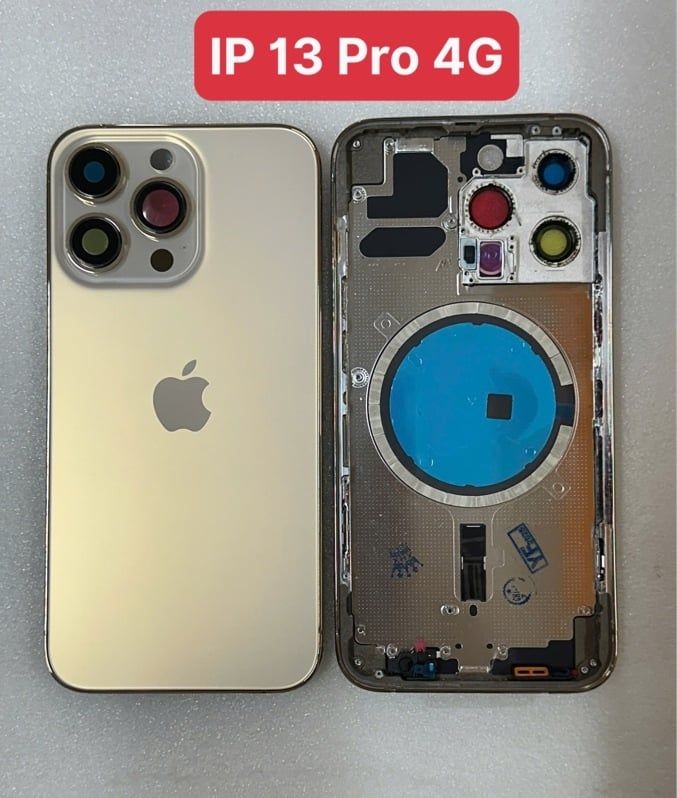 Vỏ Bộ Iphone 13 Pro - 4G Zin - Vàng (Full PK) ( có KS )