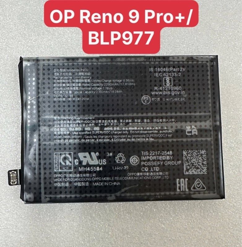 Pin Oppo 977 / Reno 9 Pro+ / BLP977 - 4700mAh