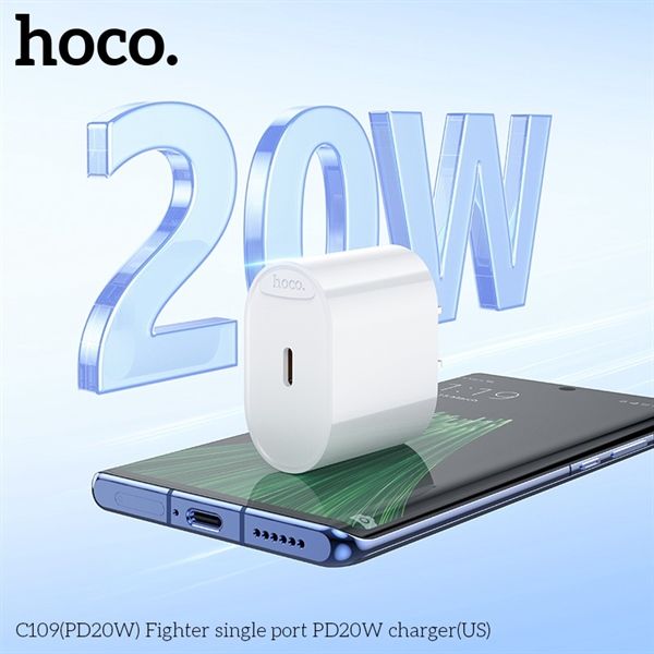 Cóc Sạc Hoco - C109 20W - Sạc Nhanh Cổng C