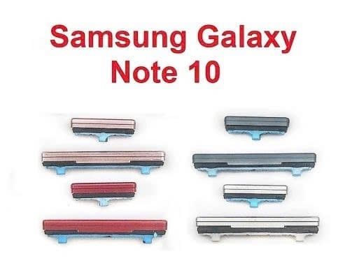 Bộ Nút Nguồn Âm Lượng Ngoài - Samsung Note 10