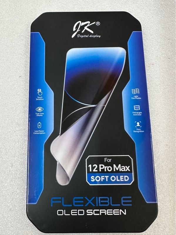 Màn Hình Iphone 12 Pro Max - JK / Oled Phôi Dẻo ( sàn được ic )