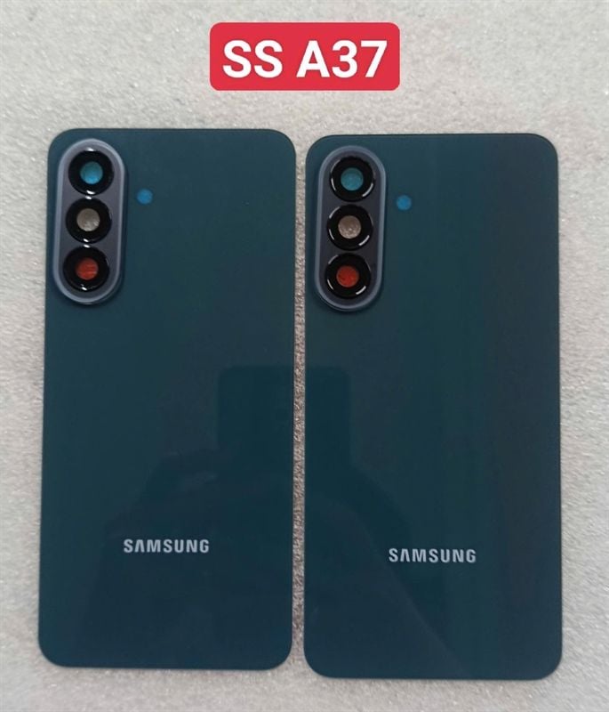 Lưng Samsung A37 Xanh Rêu Zin + KC