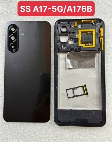 Vỏ Bộ Samsung A17 - 5G / A176B - Đen Zin (Full)