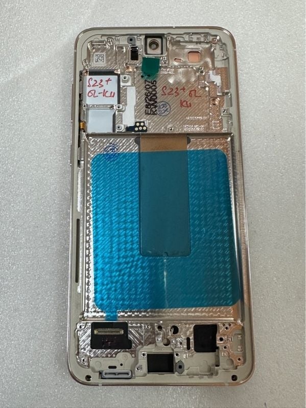 Màn Hình Samsung S23 Plus 2IC/ OLED Phôi To - Khung Bạc / S916/ S23+