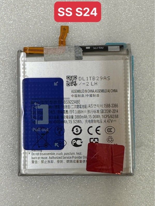 Pin Samsung S24 / S922 / EB - BS922ABE - 4000mAh Zin