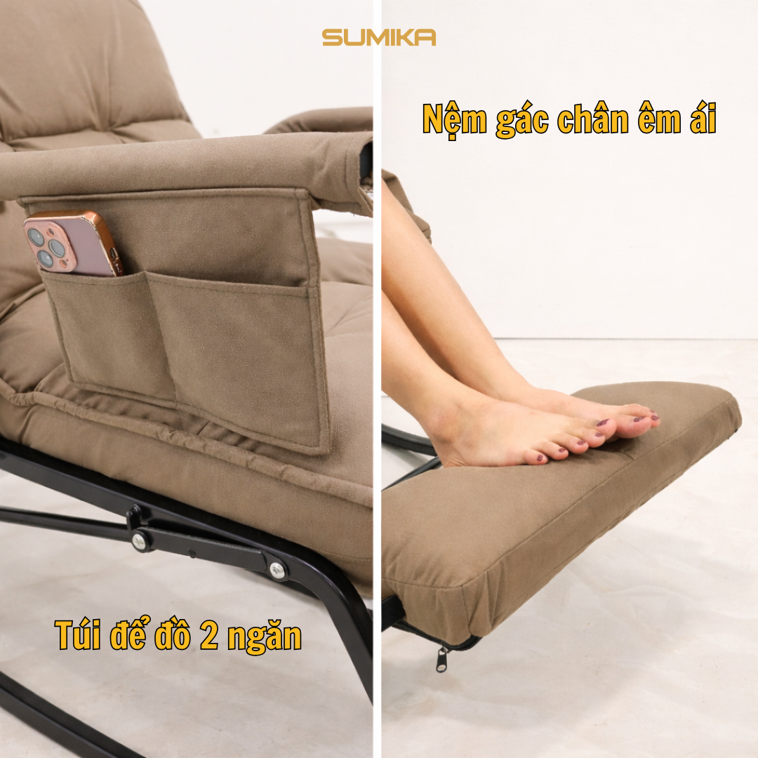  Ghế bập bênh thư giãn SUMIKA 668 