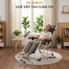  Ghế Xếp Thư Giãn SUMIKA 139, Lưới Bọc Nệm Mát, Khung Thép Sơn Tĩnh Điện 