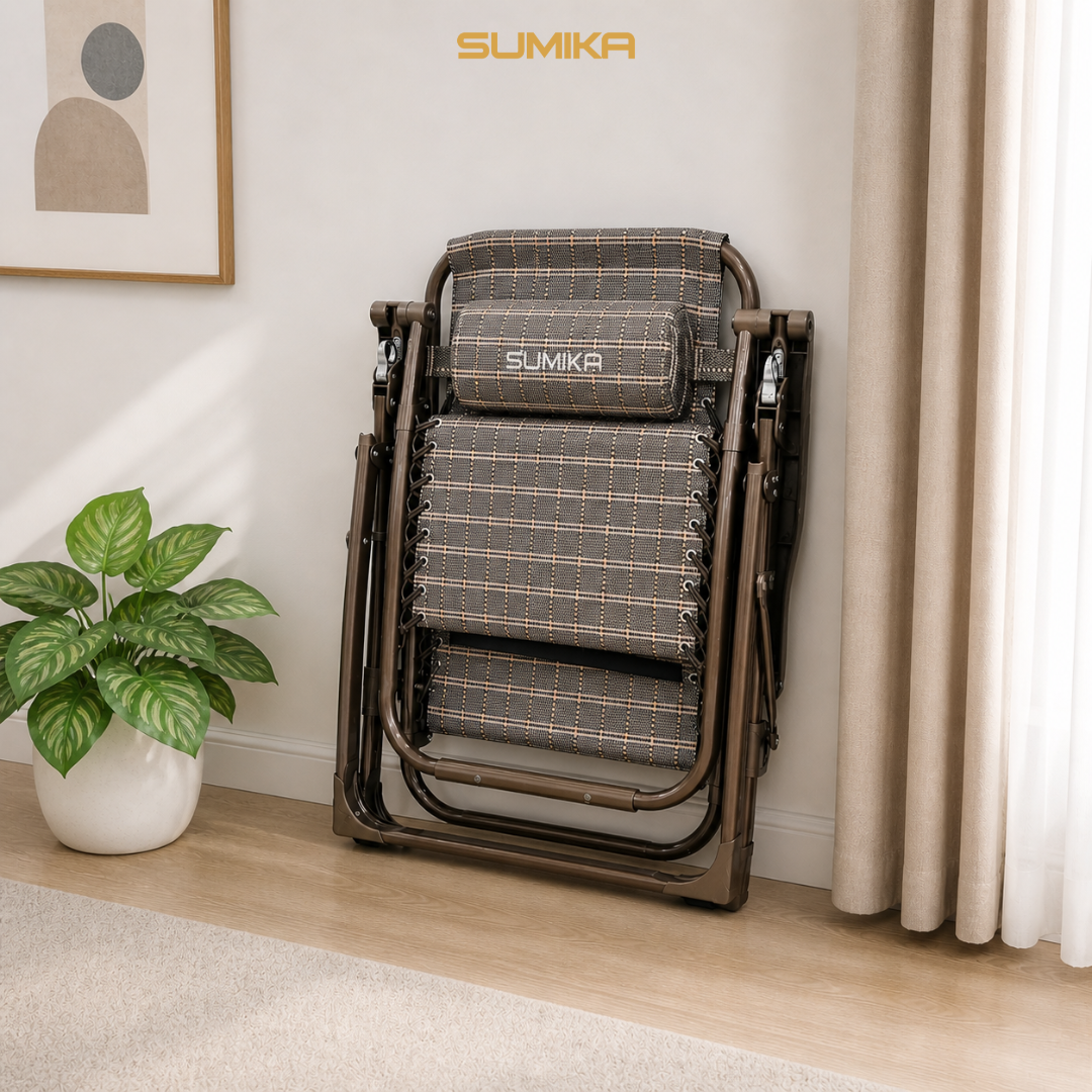  Ghế xếp thư giãn Sumika 179 NEW, tải trọng 300kg 