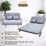  Ghế Sofa giường thông minh gấp gọn SUMIKA 336A, rộng 120cm 