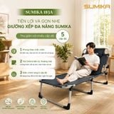  Giường bố xếp gọn đa năng SUMIKA 183A 
