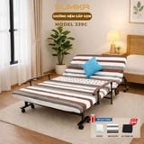  Giường nệm xếp gọn SUMIKA 339C, chiều rộng 120cm 