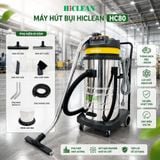  Máy Hút Bụi Công Nghiệp HiClean HC80, Công Suất 3600W, Thùng Inox 80L, Bảo Hành 18 Tháng 